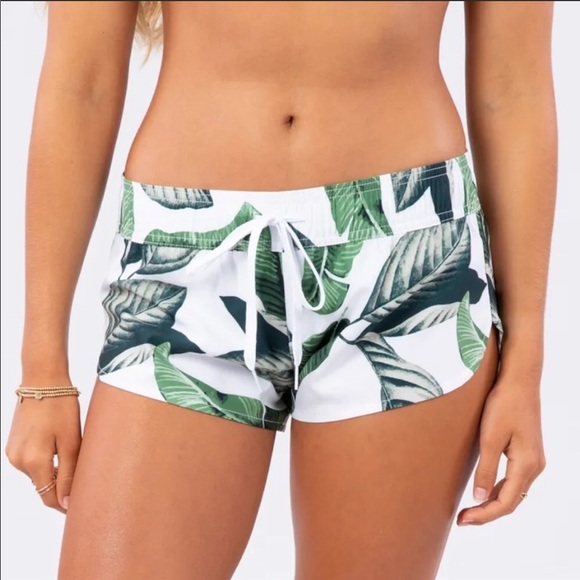 rip curl swim shorts womens